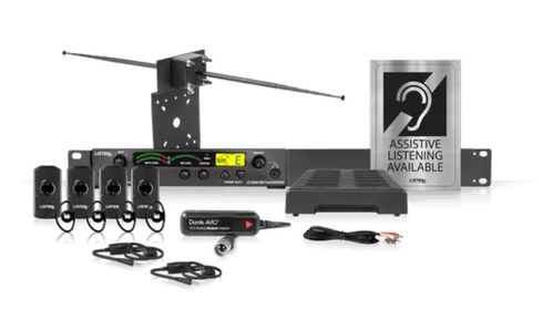 Listen Technologies Listen iDSP Prime Level III Stationary RF System (72 MHz) (Dante) - LS-55-072-D
