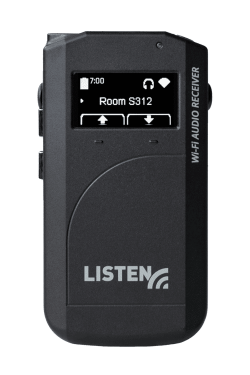 Listen Technologies ListenWIFI Wi-Fi Audio Receiver - LWR-1050-W0
