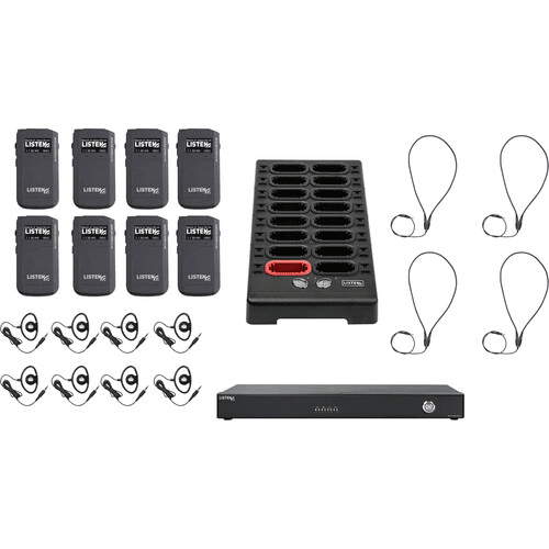 Listen Technologies Meetinghouse Wi-Fi Audio System (8 Channel) (NEW) - MHS1-08-W1