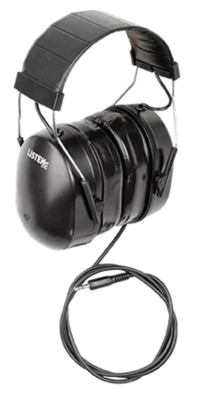 Listen Technologies Protective Over-the-Ear Headphones - LA-408