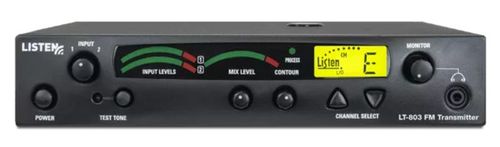 Listen Technologies Stationary 3-Channel RF Transmitter (72 MHz) - LT-803-072-01
