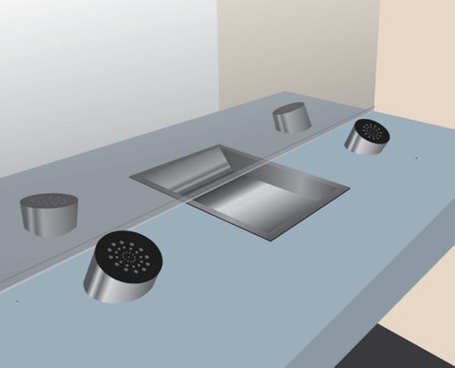 Listen Technologies Ampertronic Talkperfect Speech Transfer Kit4 - 2 Pod mics, 2 Pod speakers - TP-KIT4