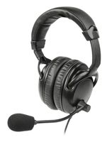Listen Technologies Headset 4 (Over Ears Dual w/Boom Mic) - LA-454