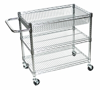 Luxor 30" Steel Wire Tub Cart - LICWT2918