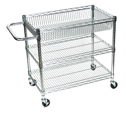 Luxor 30" Steel Wire Tub Cart - LICWT2918