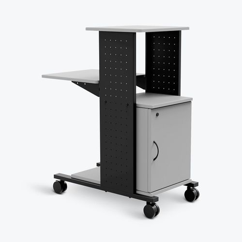 Luxor 40" Mobile Presentation Station - Cabinet - WPS4C