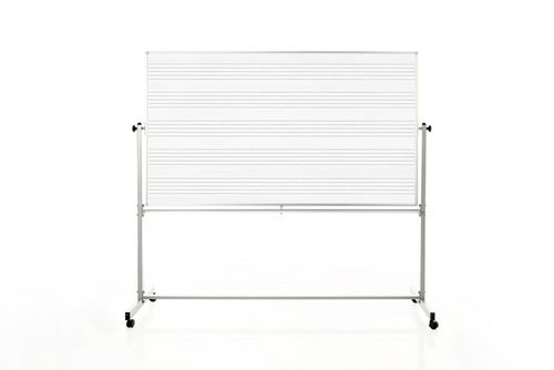 Luxor 72X48 Mobile Double Sided Music Board - MB7248MM