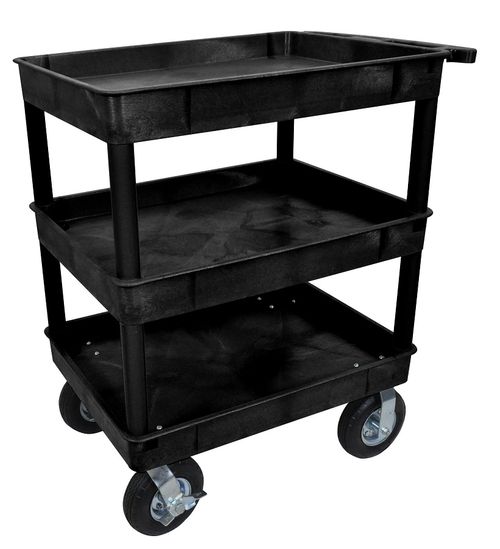 Luxor Heavy Duty Utility Cart - TC111P8-B