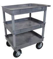 Luxor Heavy Duty Utility Cart - TC111P8-G