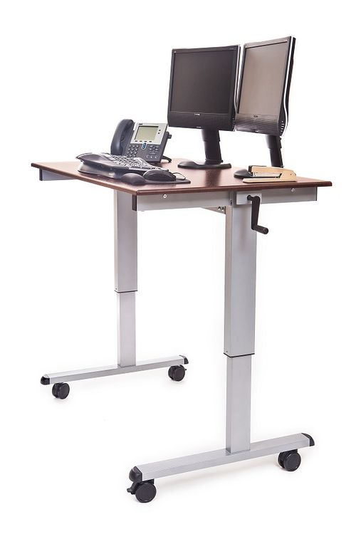 Luxor Stand Up Desk - STANDUP-CF48-DW