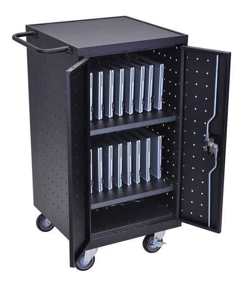 Luxor Tablet Charging Cart - LLTP18-B