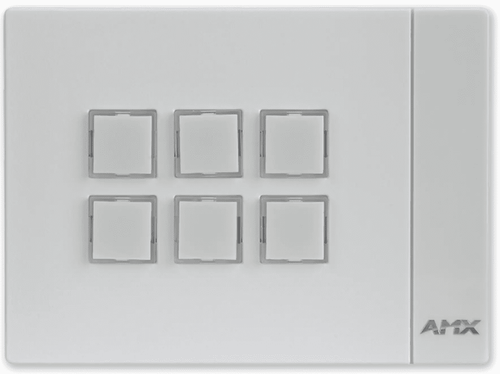 Massio 6-Button ControlPad - White - Landscape - FG2102-06L-W