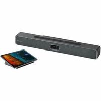 MAXHUB Android MDEP Teams Rooms Videobar and Console with 26ft Voice Pick-up, 125 FOV, 100MP, 6X Zoom, FlexMount for Sm & Med sized Rooms Teams Certified - V50-Kit