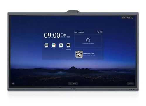 MaxHub ViewPro series, 86" All-in-one Conference IFP, 4K Panel, 2 Cameras, 8 MICs, 2 Speakers, MUST order with PC Module, - V8630