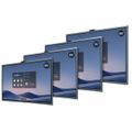 MAXHUB XBoard V7 Series 75" for Microsoft Teams Rooms, 4K Touch Display, Triple Cameras, Mics, Spkrs, Wall Mount Teams Certified - V755T