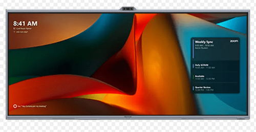 MAXHUB XBoard V7 Series 92" for Microsoft Teams Rooms, 5K Touch Display, Triple Cameras, Mics, Spkrs, Wall Mount Teams Certified Pending - V925T