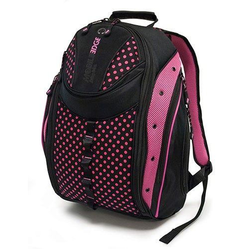 Mobile Edge 16" Express BP-Pink Dots - MEBPEX2