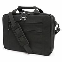 Mobile Edge Canvas ECO Briefcase 16" Black - MECBC1