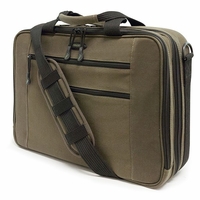 Mobile Edge Canvas ECO Briefcase 16" Olive - MECBC9