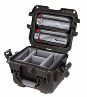 Nanuk Case 908 w/lid org, w/divider - Black 908S-060BK-0A0