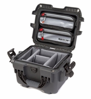 Nanuk Case 908 w/lid org, w/divider - Graphite 908S-060GP-0A0