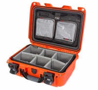 Nanuk Case 915 w/lid org, w/divider - Orange 915S-060OR-0A0
