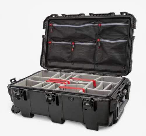 Nanuk Case 962 w/lid org, w/divider - Black - 962S-060BK-0A0