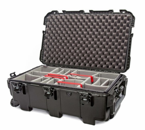 Nanuk Case 962 w/padded divider - Black - 962S-020BK-0A0