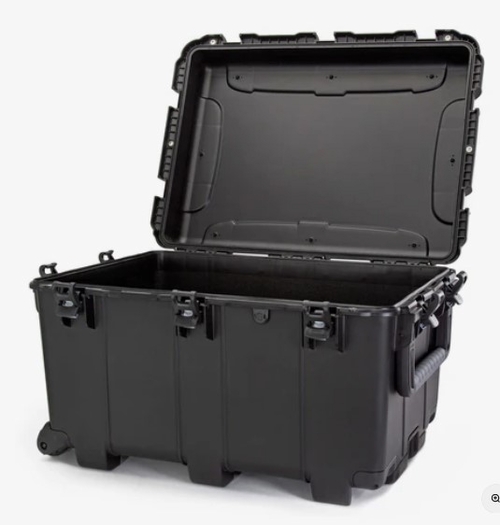 Nanuk Case 975 - No pull handle, with (W)heels - BK - 975W-000BK-0A0