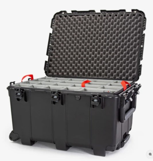 Nanuk Case 975 - (S)tandard w/padded divider - BK - 975S-020BK-0A0
