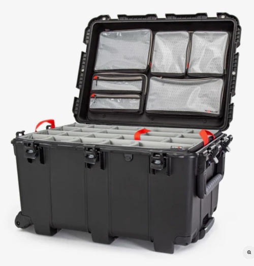 Nanuk Case 975 w/lid org. - w/divider - Black - 975S-060BK-0A0