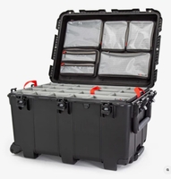 Nanuk Case 975 w/lid org. - w/divider - Black - 975S-060BK-0A0