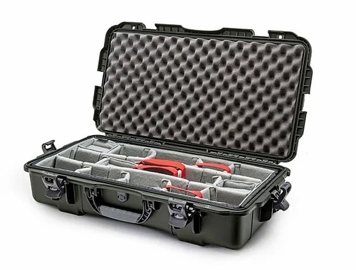 Nanuk Case 980 w/padded divider - Olive - 980S-020OL-0A0