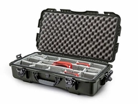 Nanuk Case 980 w/padded divider - Olive - 980S-020OL-0A0