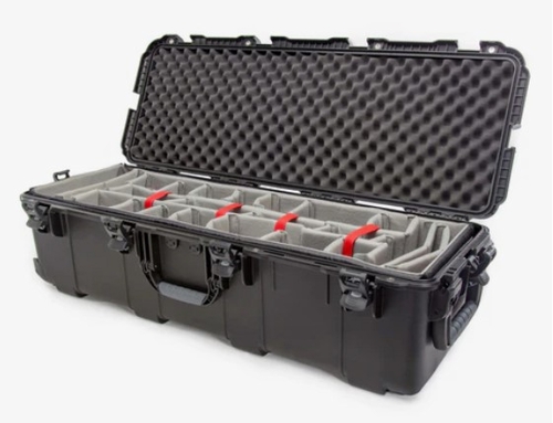 Nanuk Case 988 w/padded divider – Black - 988S-020BK-0A0