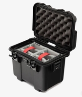 Nanuk Case T20 w/padded divider - Black - T20S-020BK-0A0