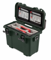 Nanuk Case T30 w/lid org, w/divider - Olive - T30S-060OL-0A0