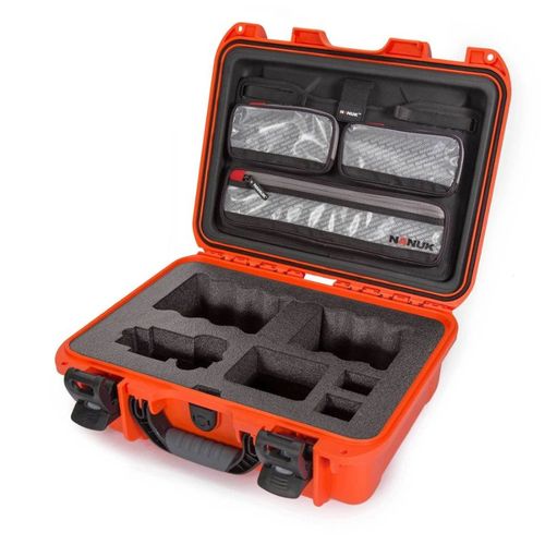 Nanuk Case w/foam for Sony A7 - Orange-920S-080OR-0A0-19135