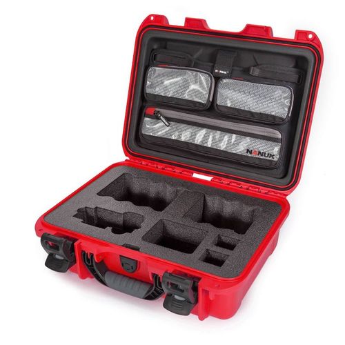 Nanuk Case w/foam for Sony A7 - Red-920S-080RD-0A0-19135