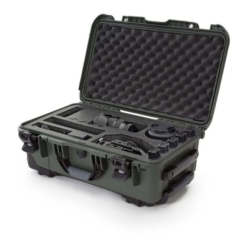 Nanuk Case w/foam insert for (21257) Blackmagic Camera 4K, 6K and 6K Pro - Olive-935S-080OL-0A0-21257