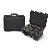 Nanuk Case w/foam insert for 6 Lens  Black - 918S-080BK-0A0-19337