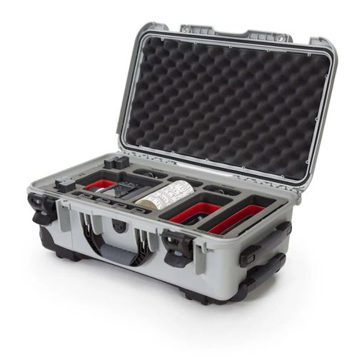 Nanuk Case w/foam insert for Arri HI-5 - Silver-935S-080SV-0A0-21296