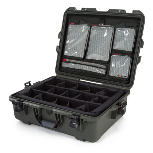 Nanuk Case w/foam - Olive-945S-010OL-0A0