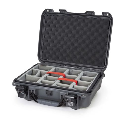 Nanuk Case w/foam (TSA Latches) - Graphite-923S-011GP-0A0