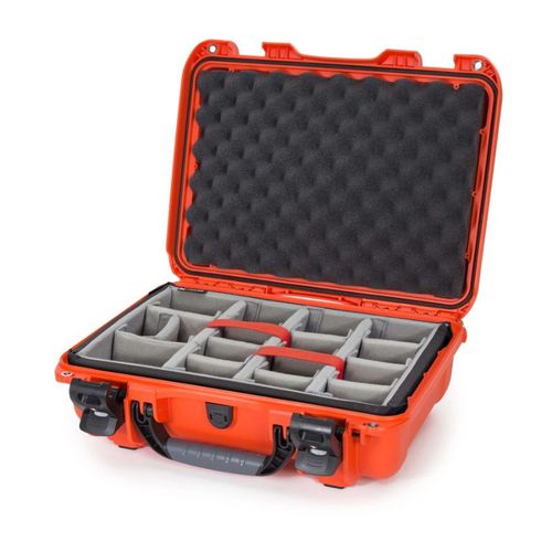 Nanuk Case w/foam (TSA Latches) - Orange-923S-011OR-0A0