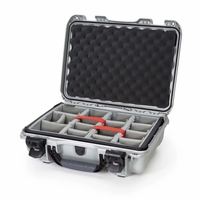 Nanuk Case w/foam (TSA Latches) - Silver-923S-011SV-0A0