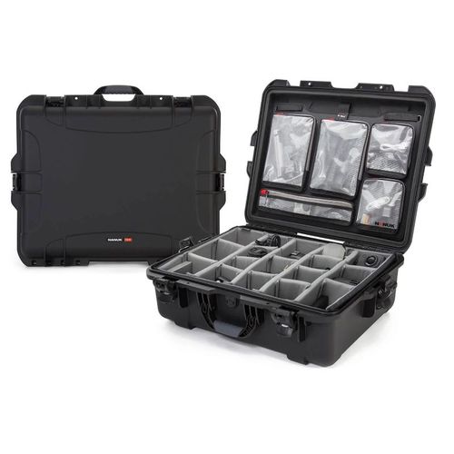 Nanuk Case w/lid org./divider Black - 945S-060BK-0A0