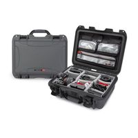Nanuk Case w/lid org./divider - Graphite-920S-060GP-0A0