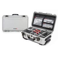 Nanuk Case w/lid org./divider  Silver - 935S-060SV-0A0