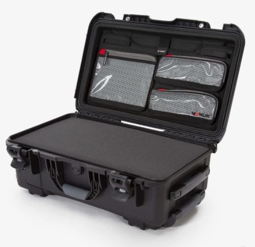 Nanuk Case w/lid org./foam  Black - 935S-050BK-0A0